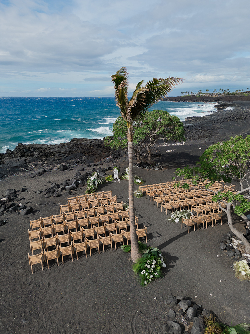 kona-village-rosewood-wedding-ceremony-aerial