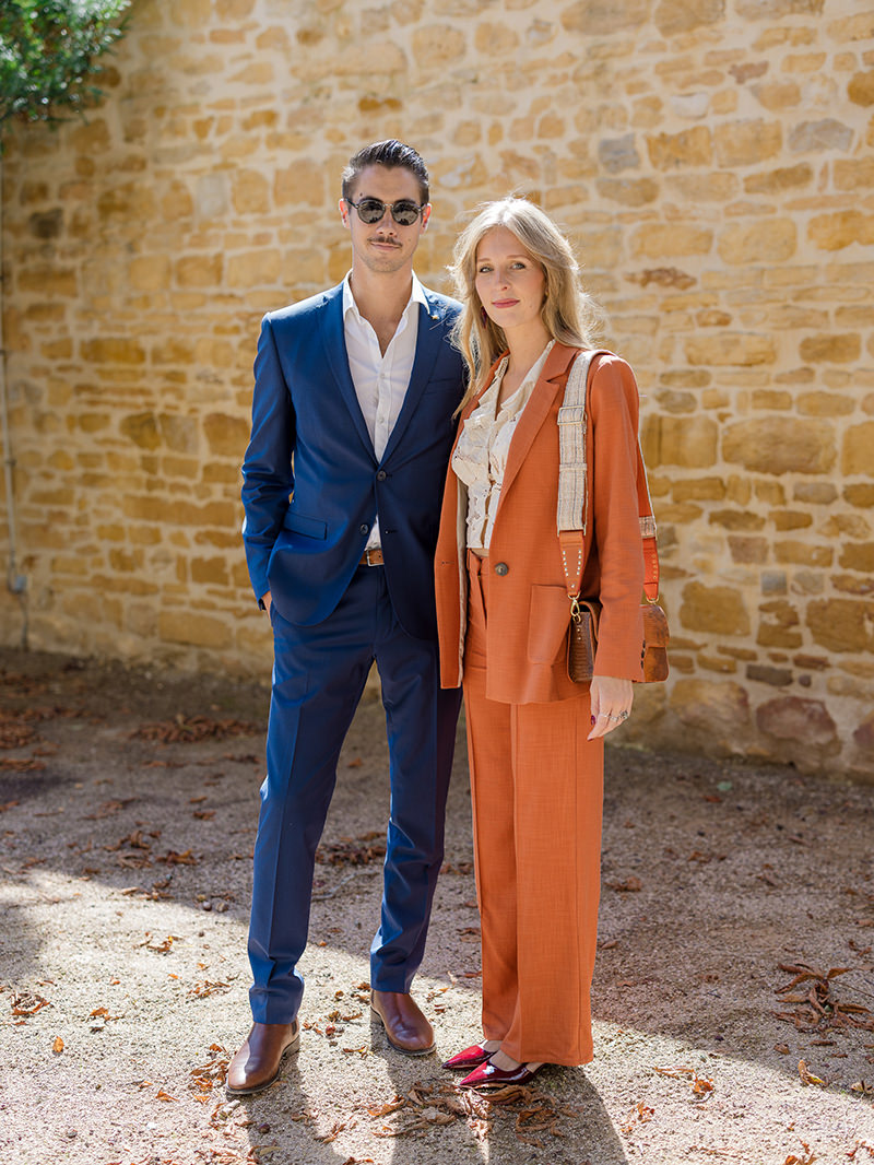 0047-chateau-de-bagnols-wedding-france-groom-wedding-guest-portrait